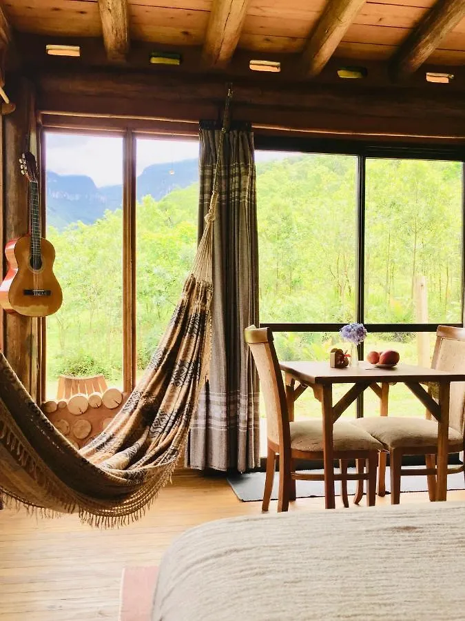 Cabana Com Vista Para O Canyon Praia Grande  Campismo de Luxo