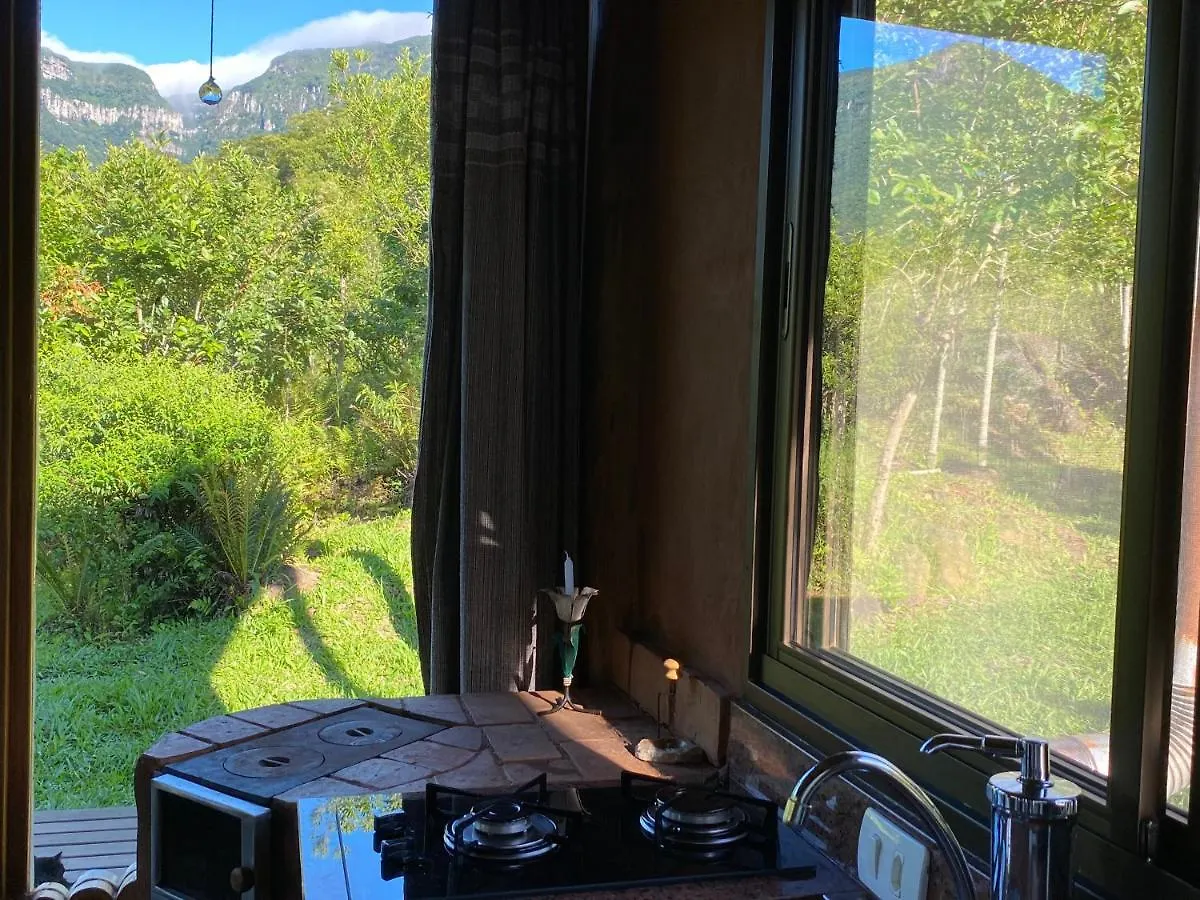 Οργανωμένο κάμπινγκ Cabana Com Vista Para O Canyon Praia Grande